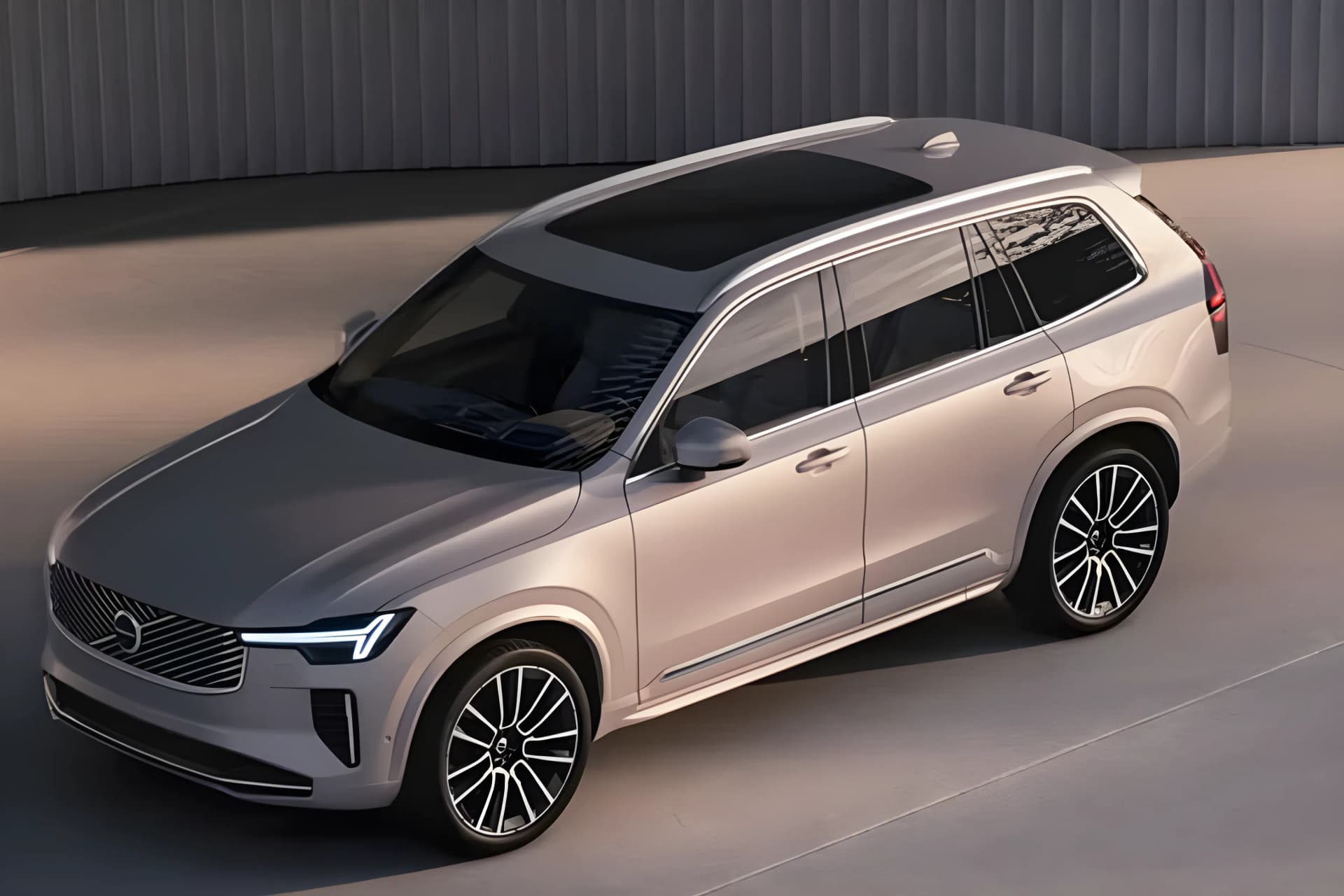 Volvo XC 90 Front Bumper View