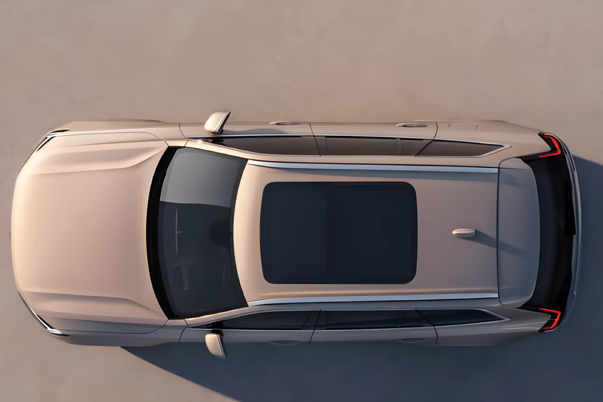 Volvo XC 90 Roof View