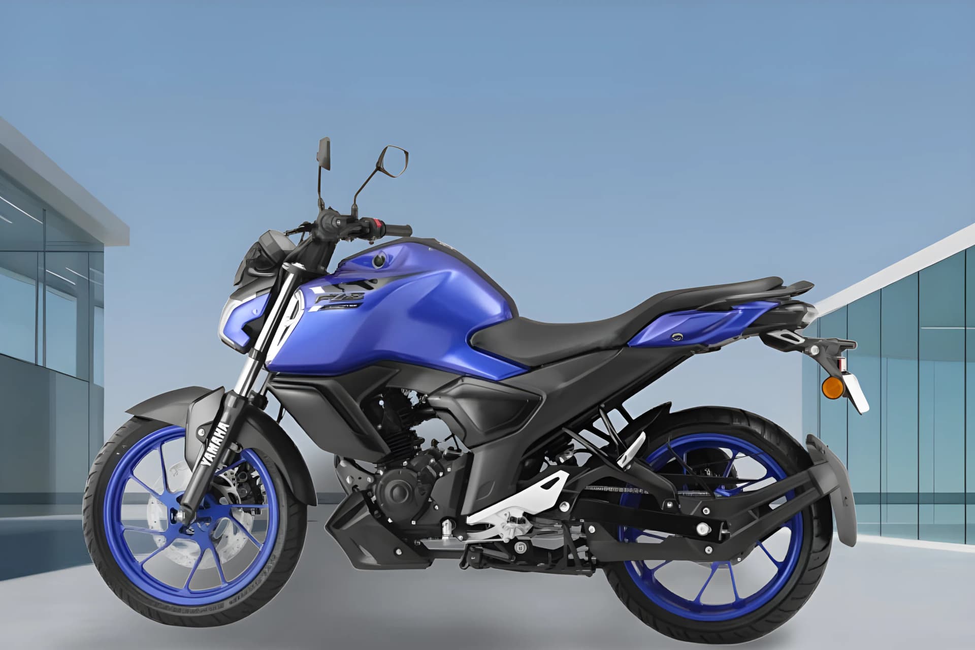 Yamaha FZ S FI Ver 4 DLX Left Side View