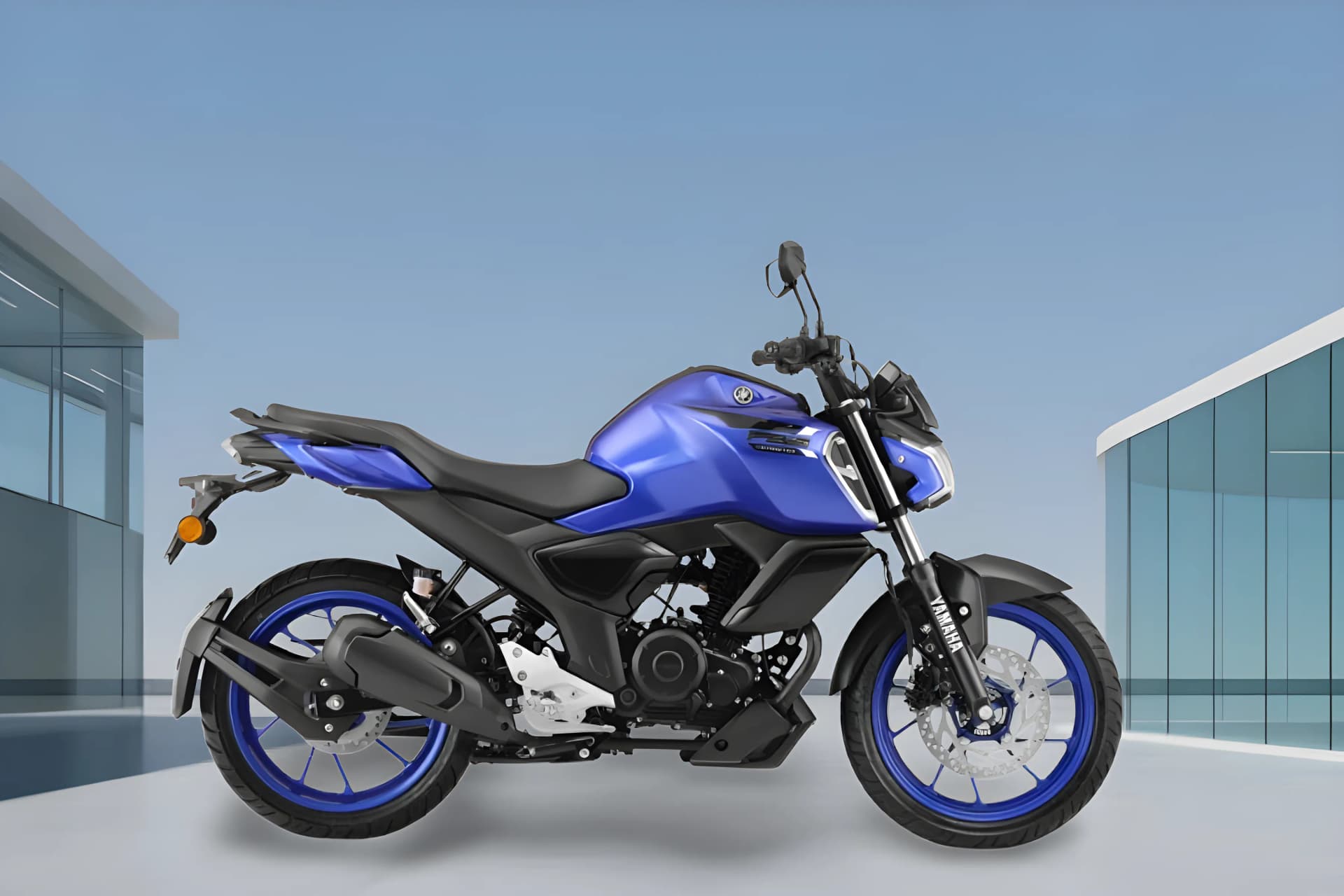 Yamaha FZ S FI Ver 4 DLX Right Side View