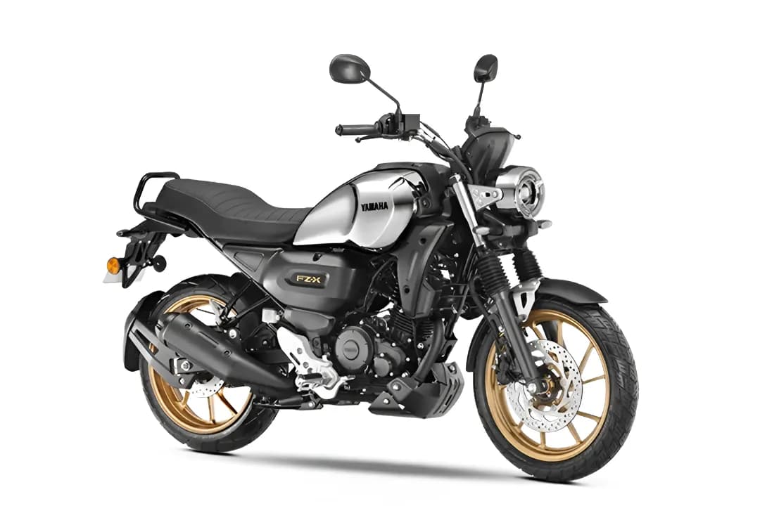 Yamaha FZ X Hybrid Chrome color