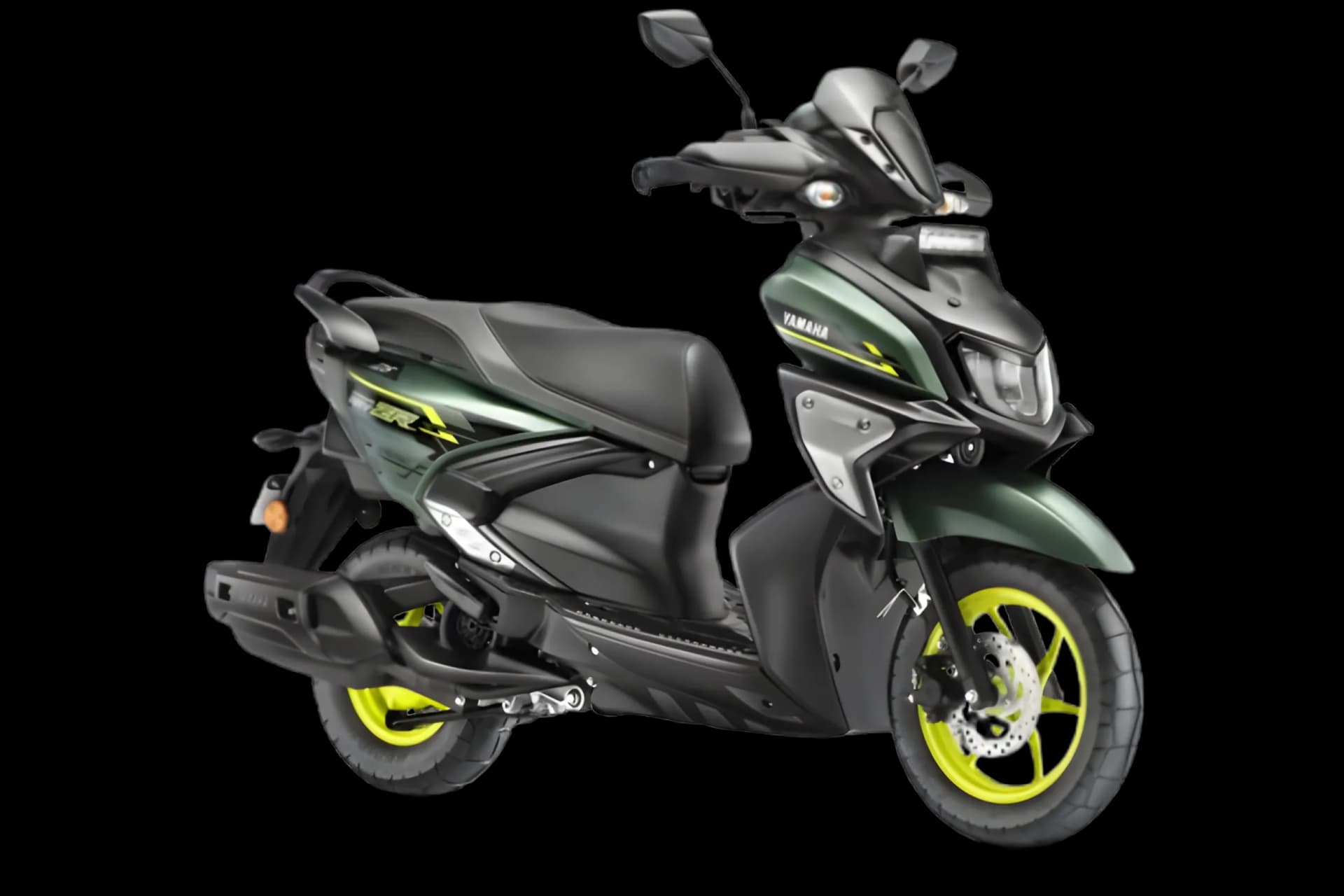 Yamaha Ray ZR 125 Fi Street Rally Cyber Green color