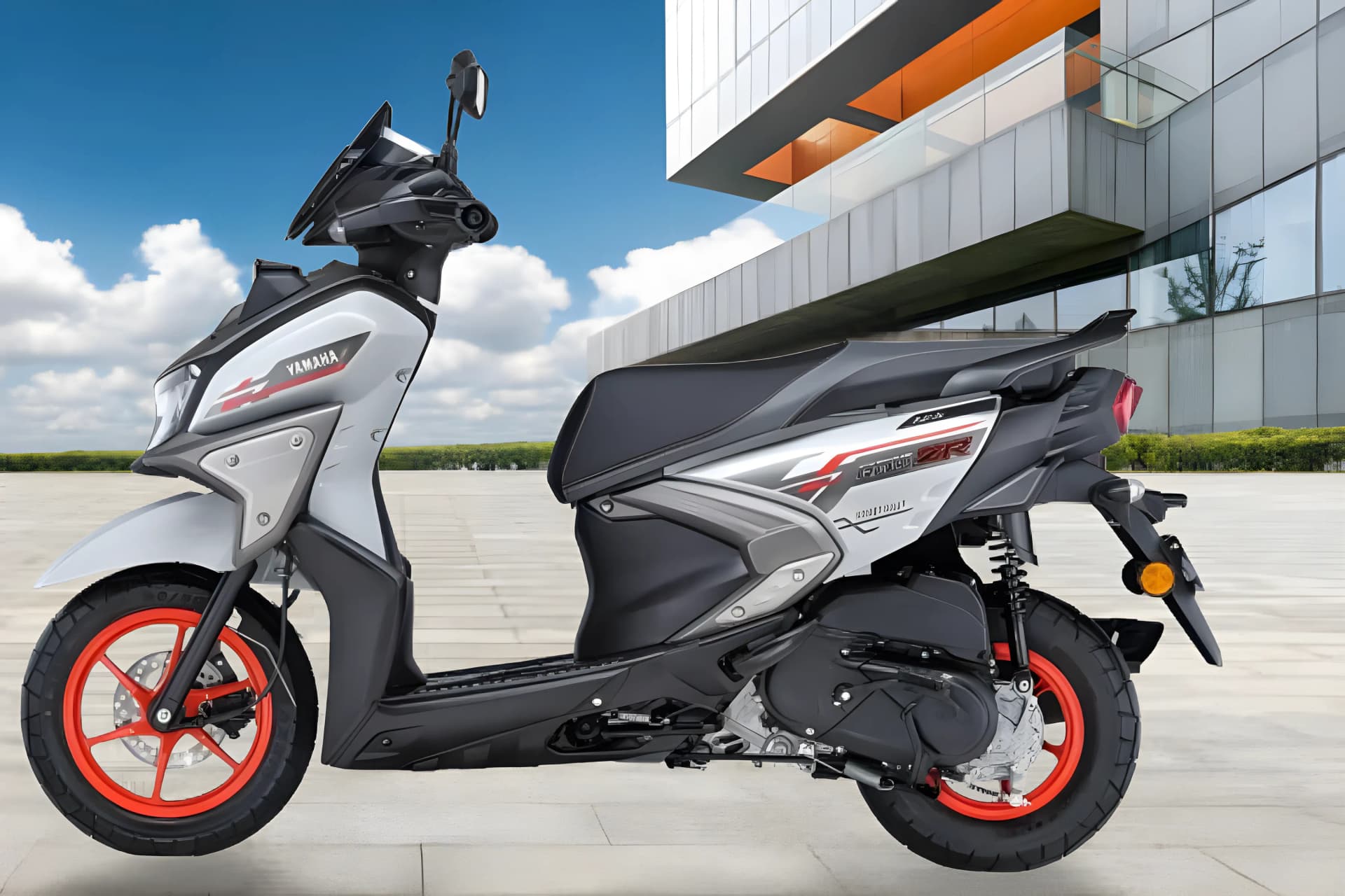 Yamaha Ray ZR 125 Fi Street Rally Left Side View