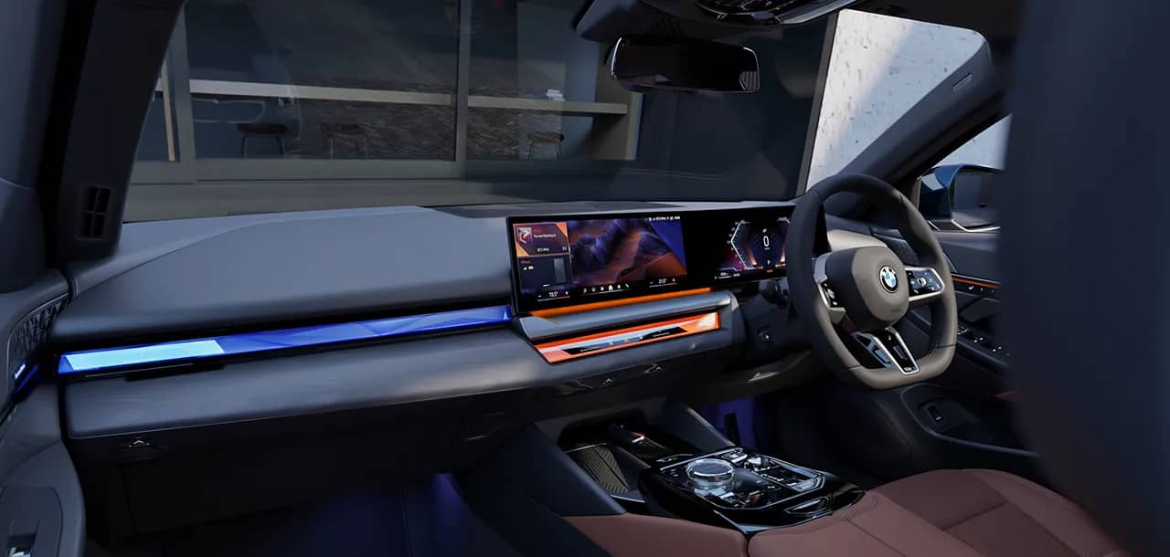 Ambient Lighting and Interaction Bar.