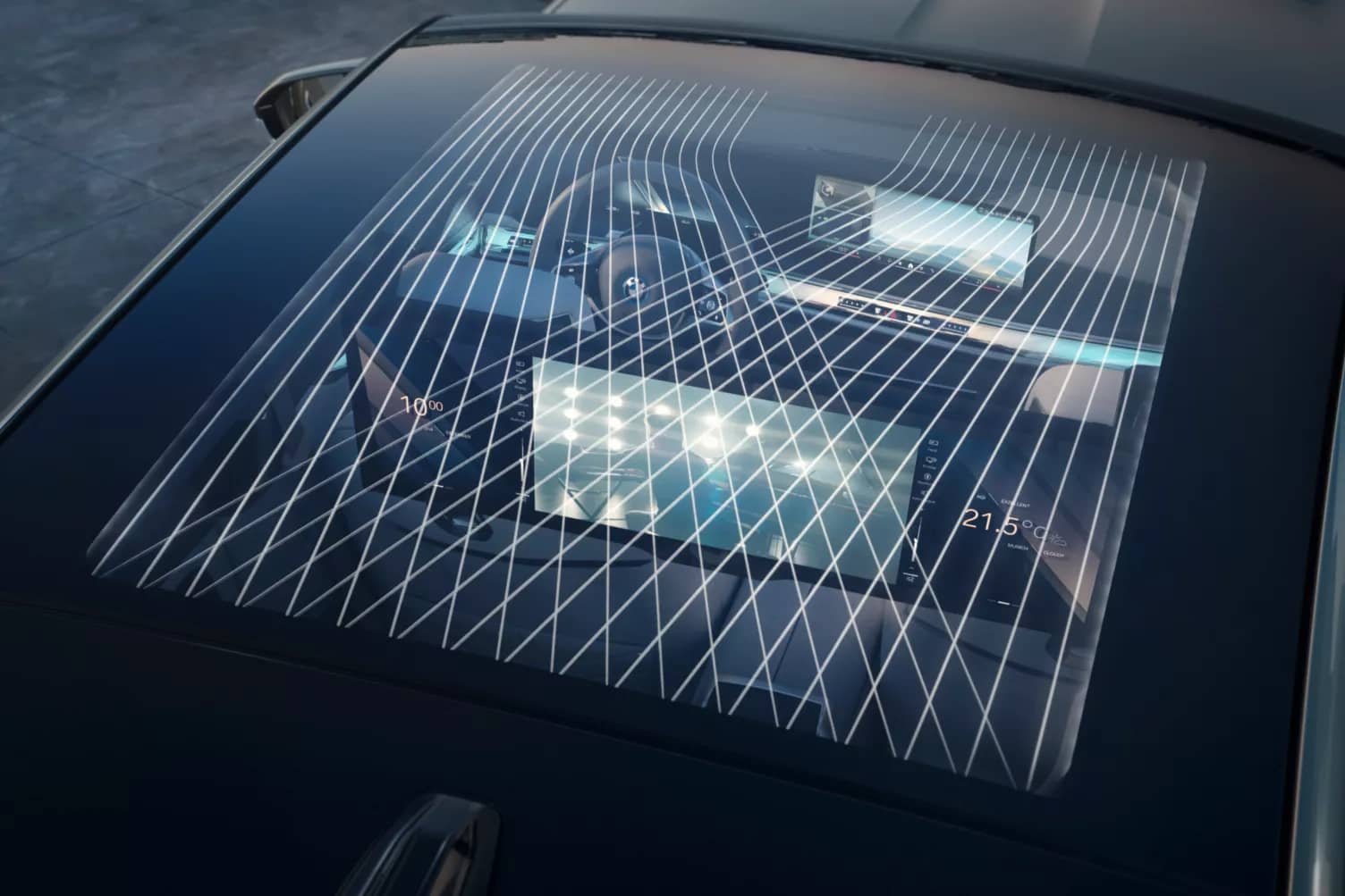 panoramic glass sunroof