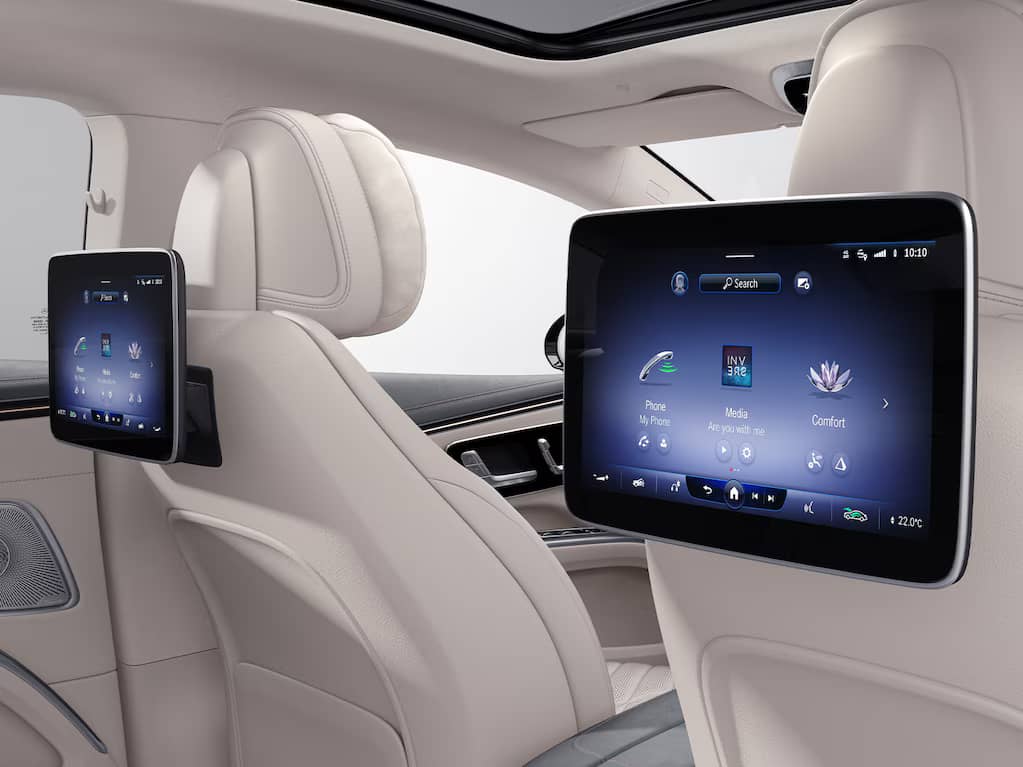 MBUX Rear Seat Entertainment System